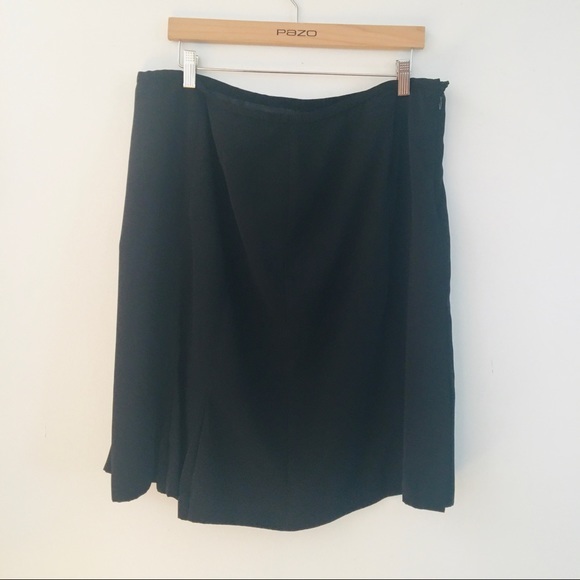 Norton mcnaughton size 18 black flare skirt - Picture 3 of 6